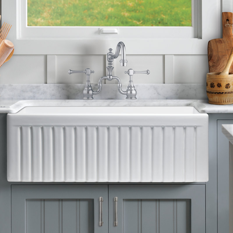 Empire Industries Sutton Place Reversible Fluted Front 30" x 18